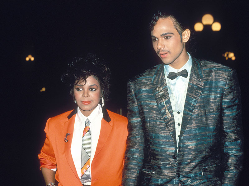 Janet Jackson and James DeBarge