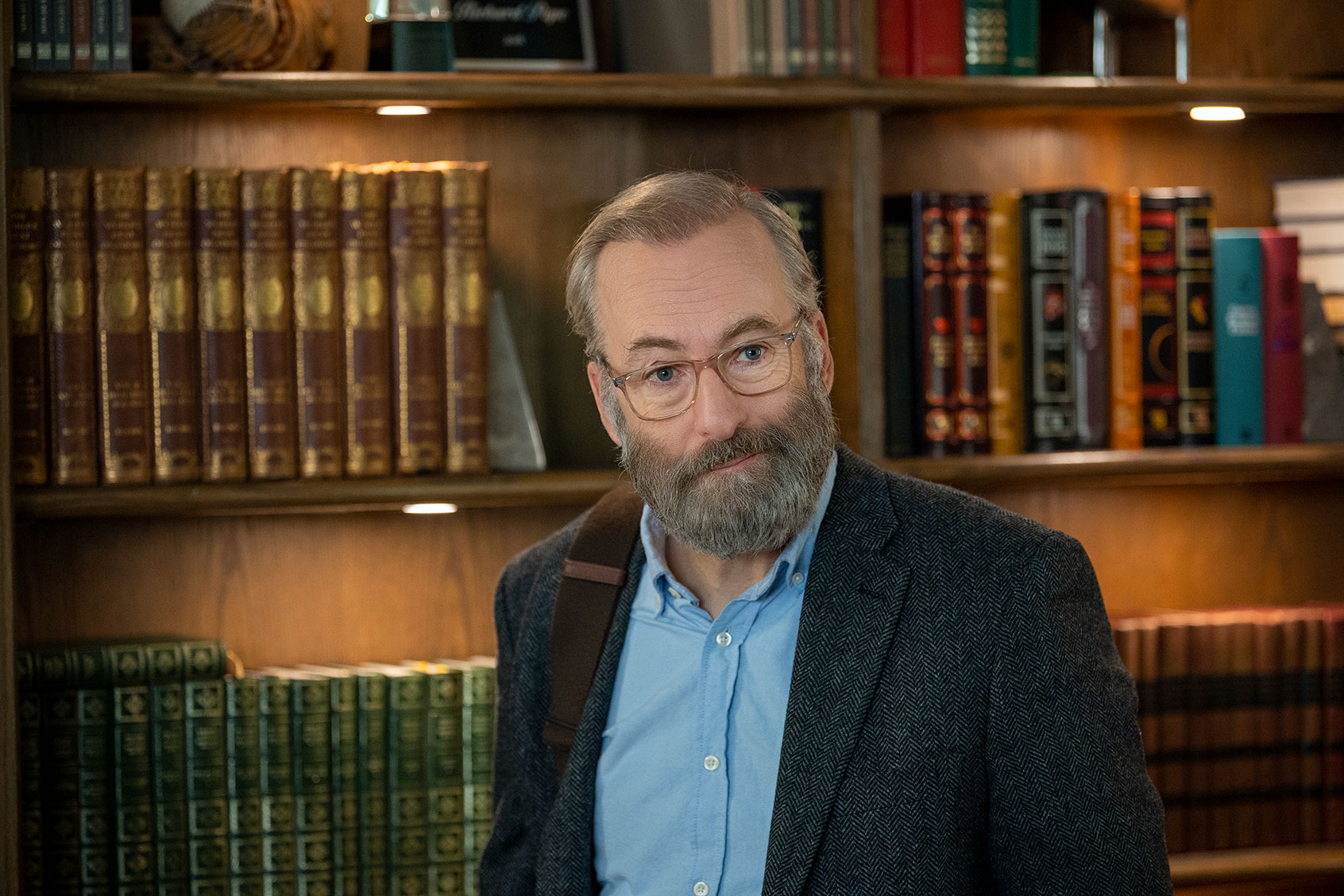 Bob Odenkirk as Hank in "Lucky Hank" (Sergei Bachlakov/AMC)