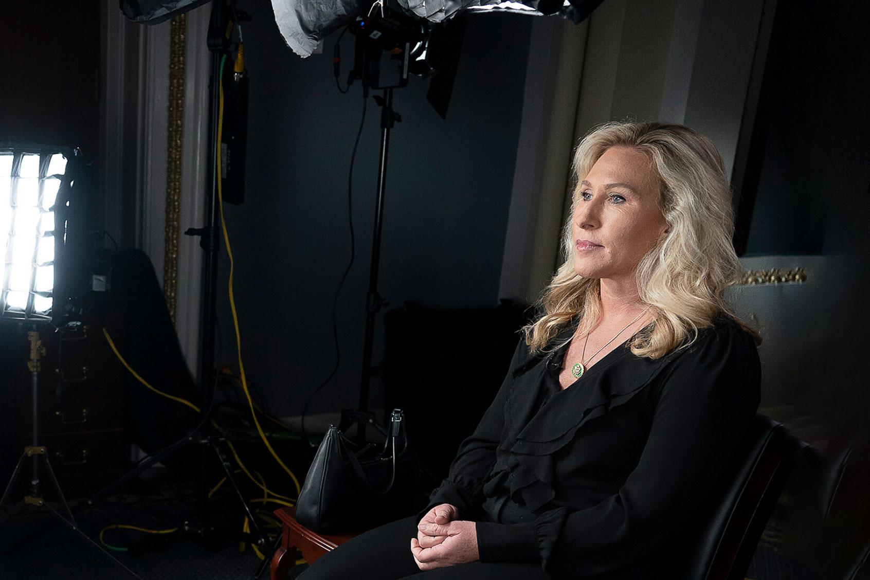 Sunday on 60 MINUTES, Lesley Stahl sat down with Georgia Republican Rep. Marjorie Taylor Greene – days before the indictment of former President Donald Trump – for a wide-ranging interview and profile. (CBS News / Paramount)