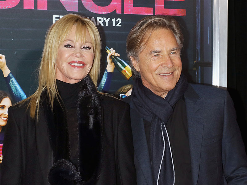 Melanie Griffith and Don Johnson
