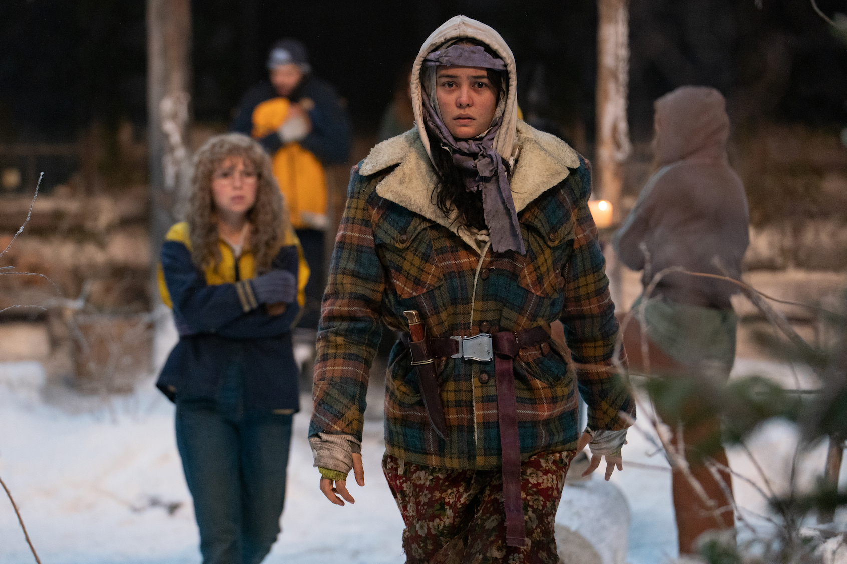 Samantha Hanratty as Teen Misty, Steven Krueger as Ben Scott and Courtney Eaton as Teen Lottie (Colin Bentley/SHOWTIME)