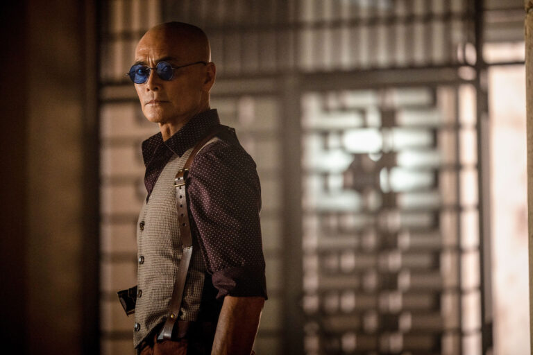 Mark Dacascos in "Knights of the Zodiac" (David Lukacs)