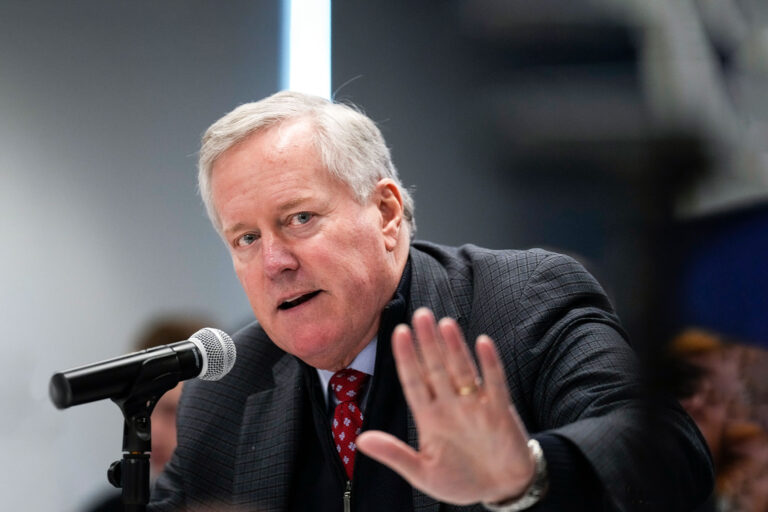 Former White House Chief of Staff during the Trump administration Mark Meadows (Drew Angerer/Getty Images)