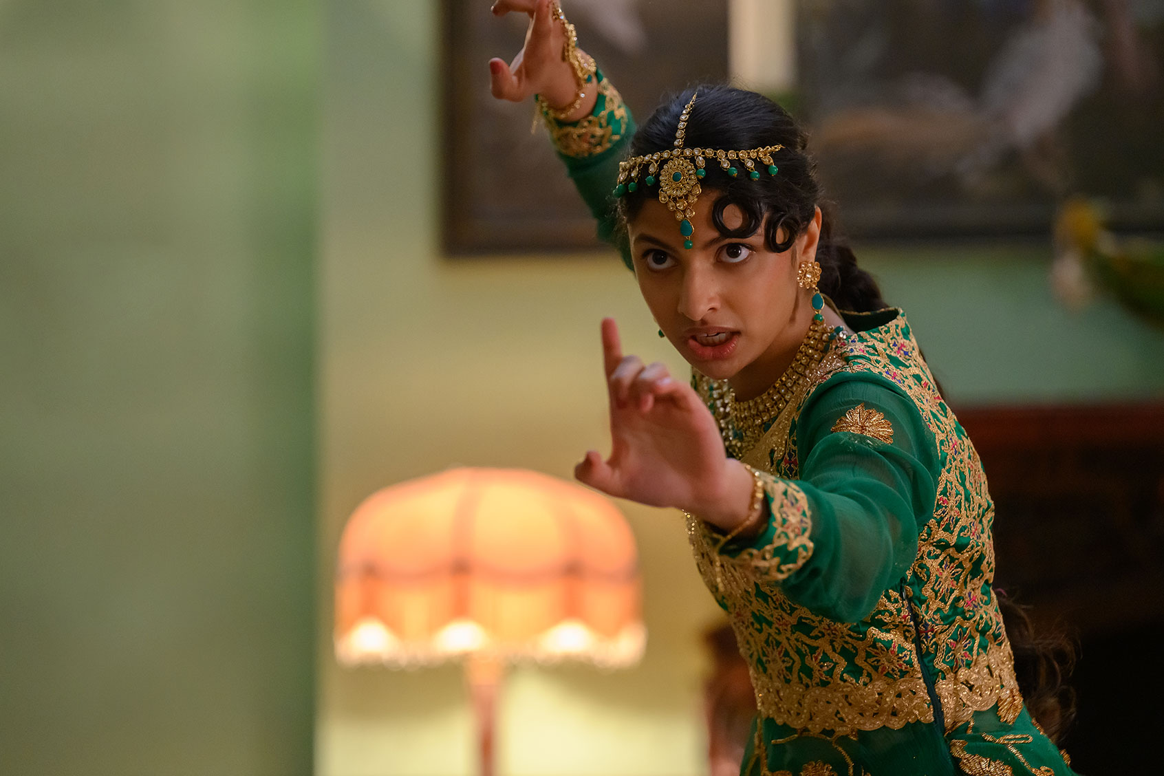 Priya Kantara in "Polite Society" (Parisa Taghizadeh/Focus Features)