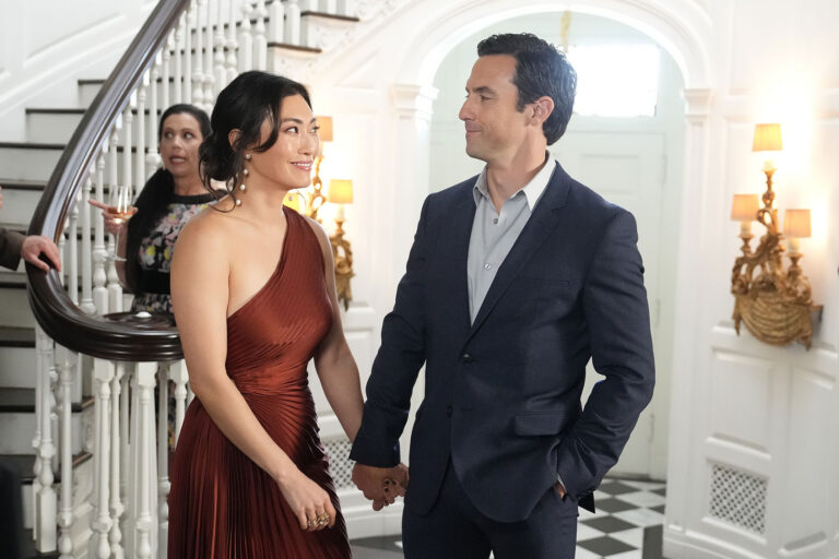 Catherine Haena Kim and Milo Ventimiglia in "The Company You Keep" (ABC)