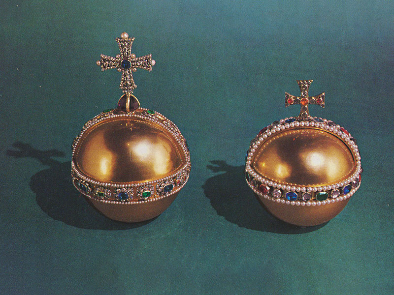 The Sovereign's Orb and Queen Mary II's Orb