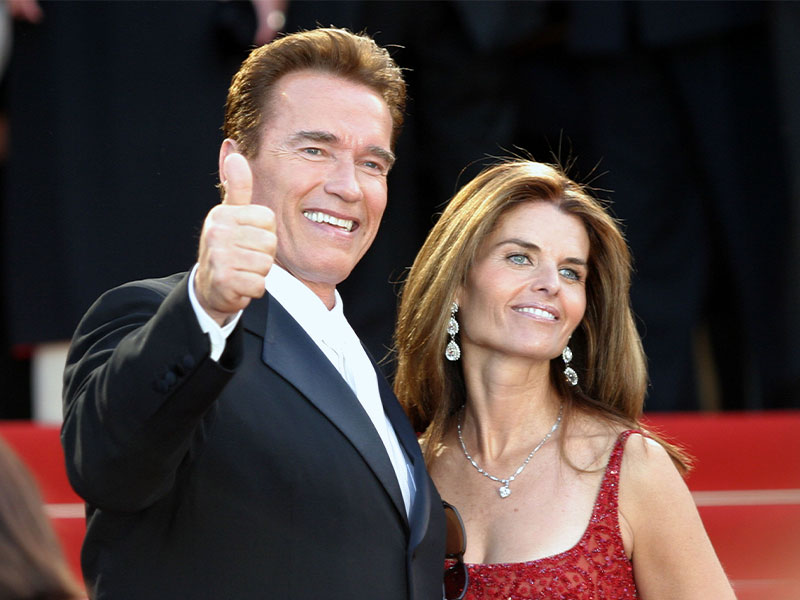 Arnold Schwarzenegger and Maria Shriver