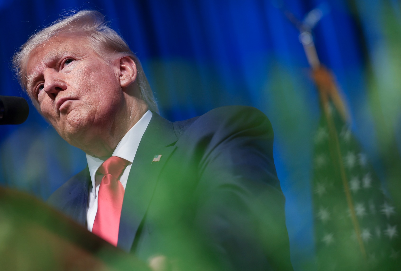 Former President Donald Trump delivers remarks June 10, 2023 in Greensboro, North Carolina. (Win McNamee/Getty Images)