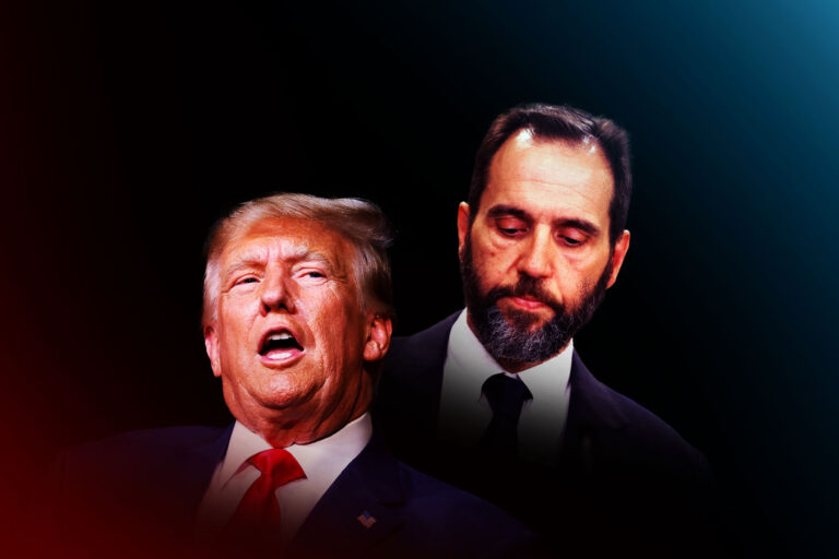 Special Counsel Jack Smith and Former U.S. President Donald Trump (Photo illustration by Salon/Getty Images)
