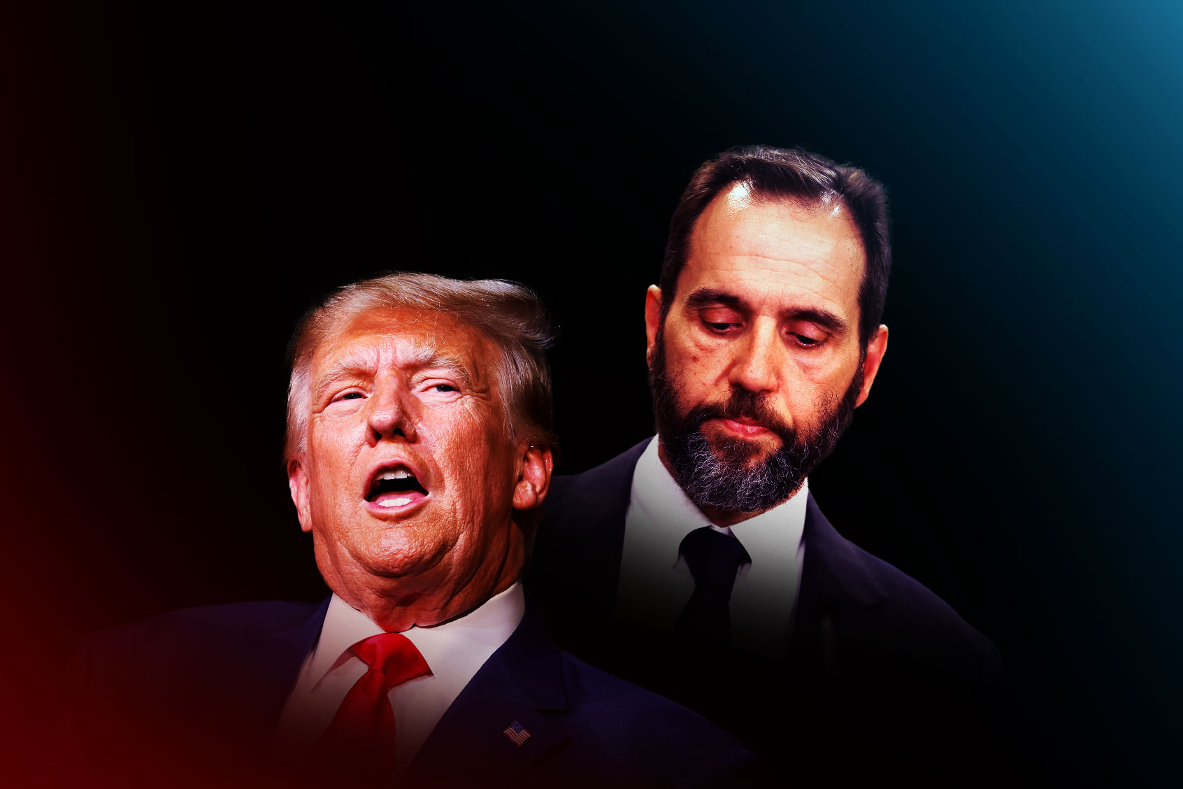 Special Counsel Jack Smith and Former U.S. President Donald Trump (Photo illustration by Salon/Getty Images)