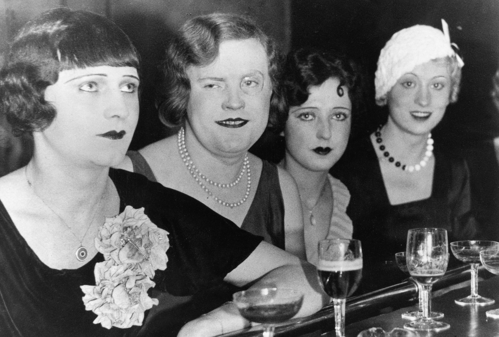 Patrons at the Eldorado, a popular LGBTQ cabaret in Berlin during the Weimar years. (Herbert Hoffmann/ullstein bild via Getty Images)