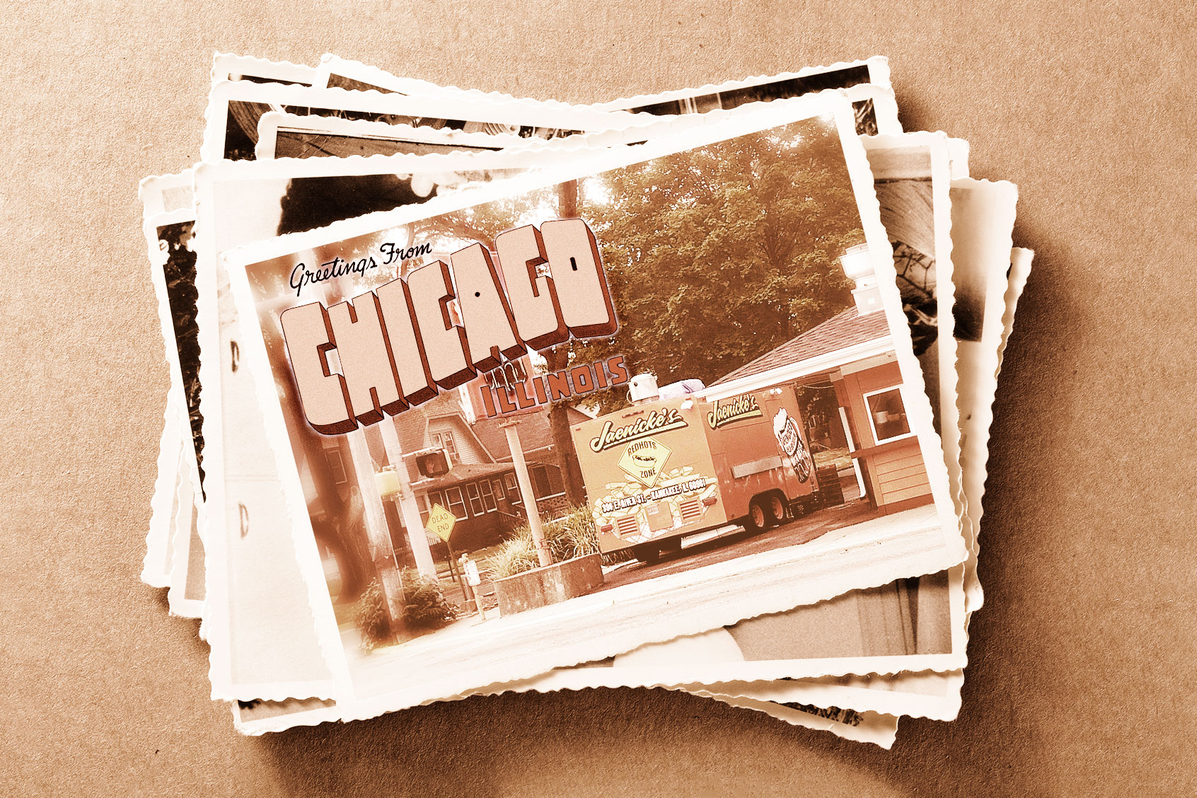Jaenicke's Root Beer Stand postcard (Photo illustration by Salon/Getty Images)