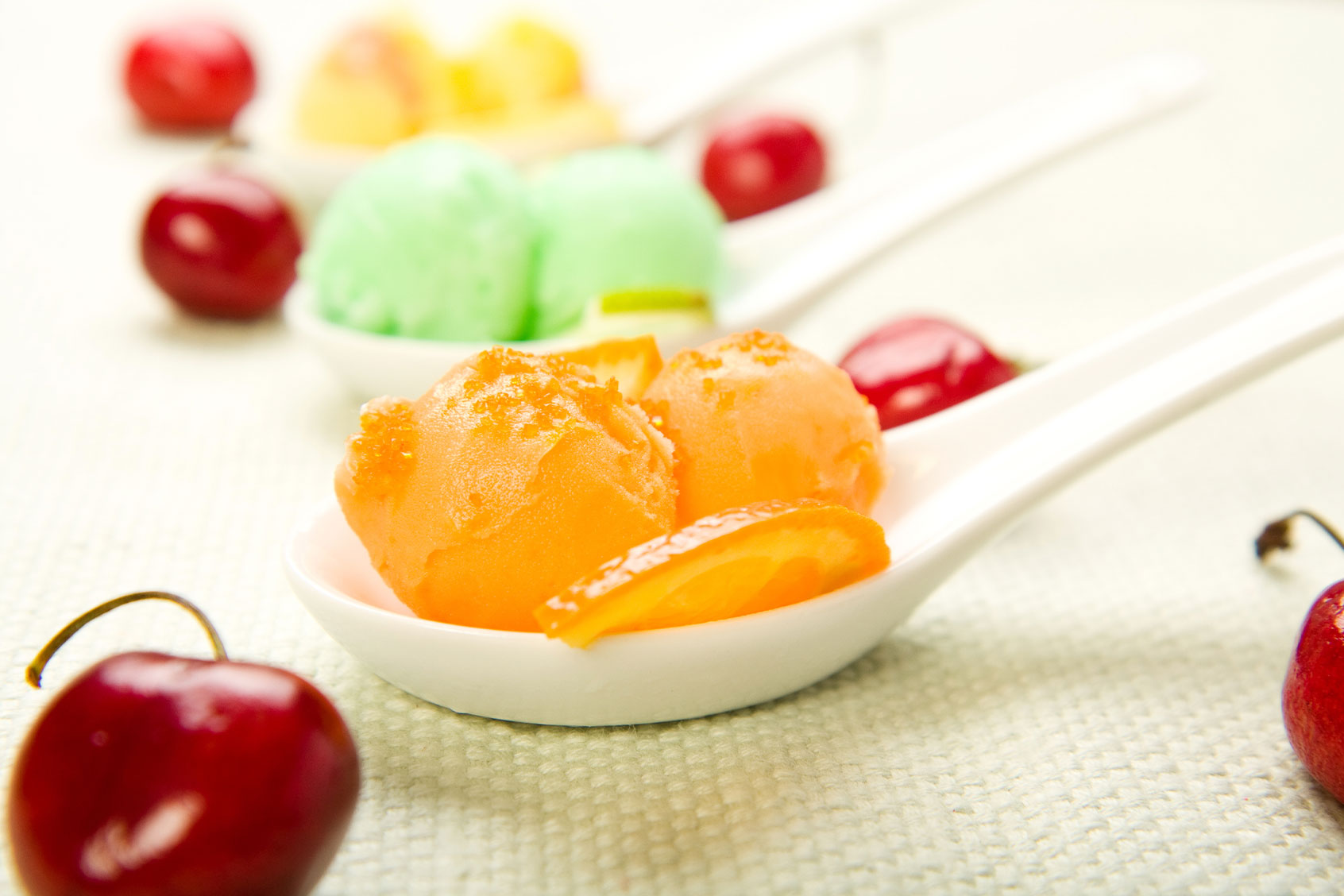 Spoons of sherbet (Getty Images/msheldrake)