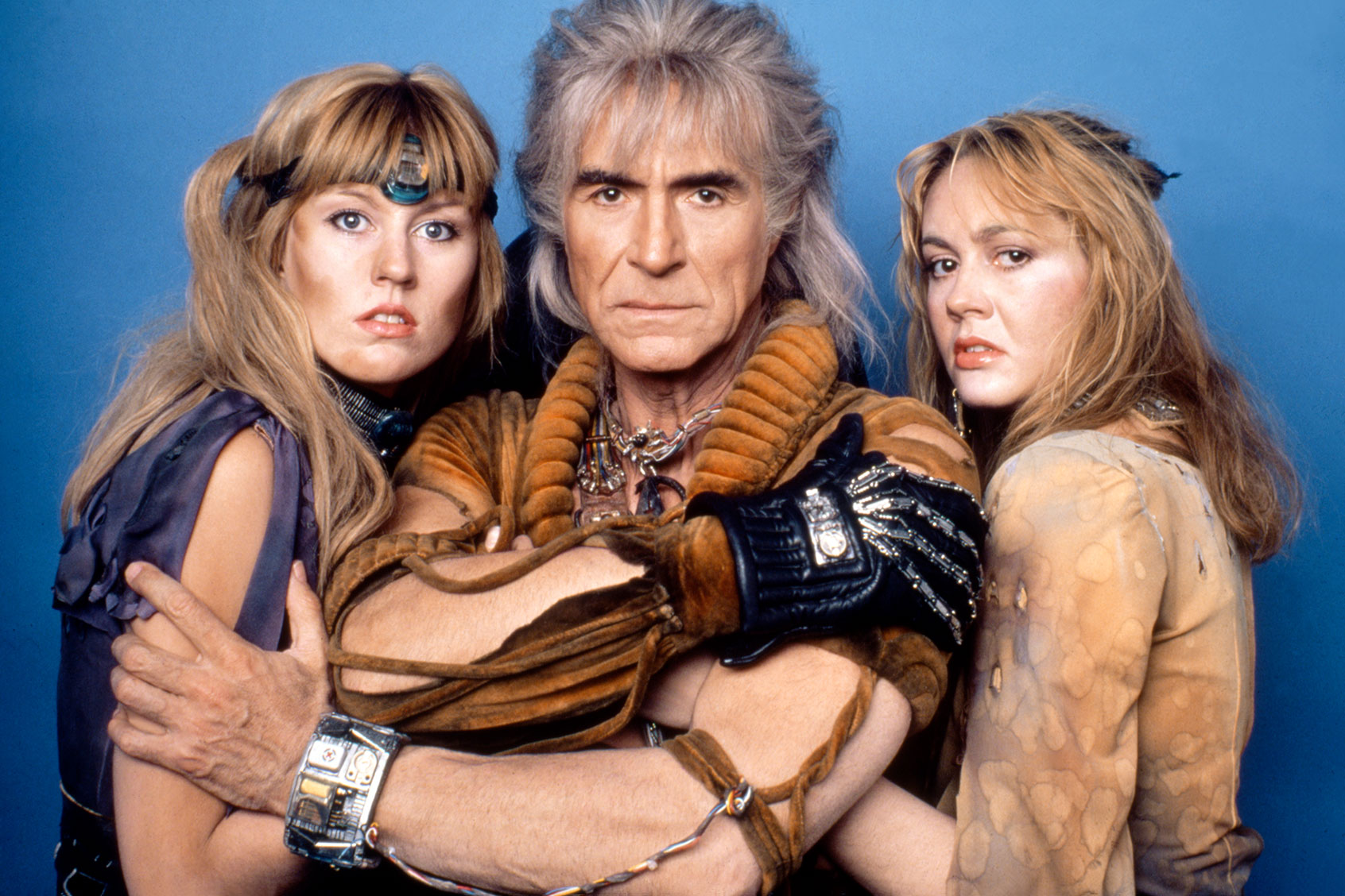 Mexican actor Ricardo Montalban on the set of Star Trek: The Wrath of Khan, directed by Nicholas Meyer. (Paramount Pictures/Sunset Boulevard/Corbis via Getty Images)