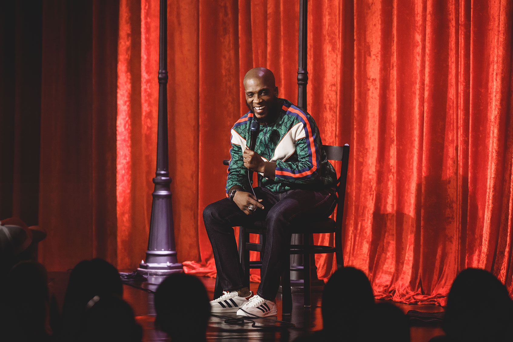 Comedian Ali Siddiq (David Wright)
