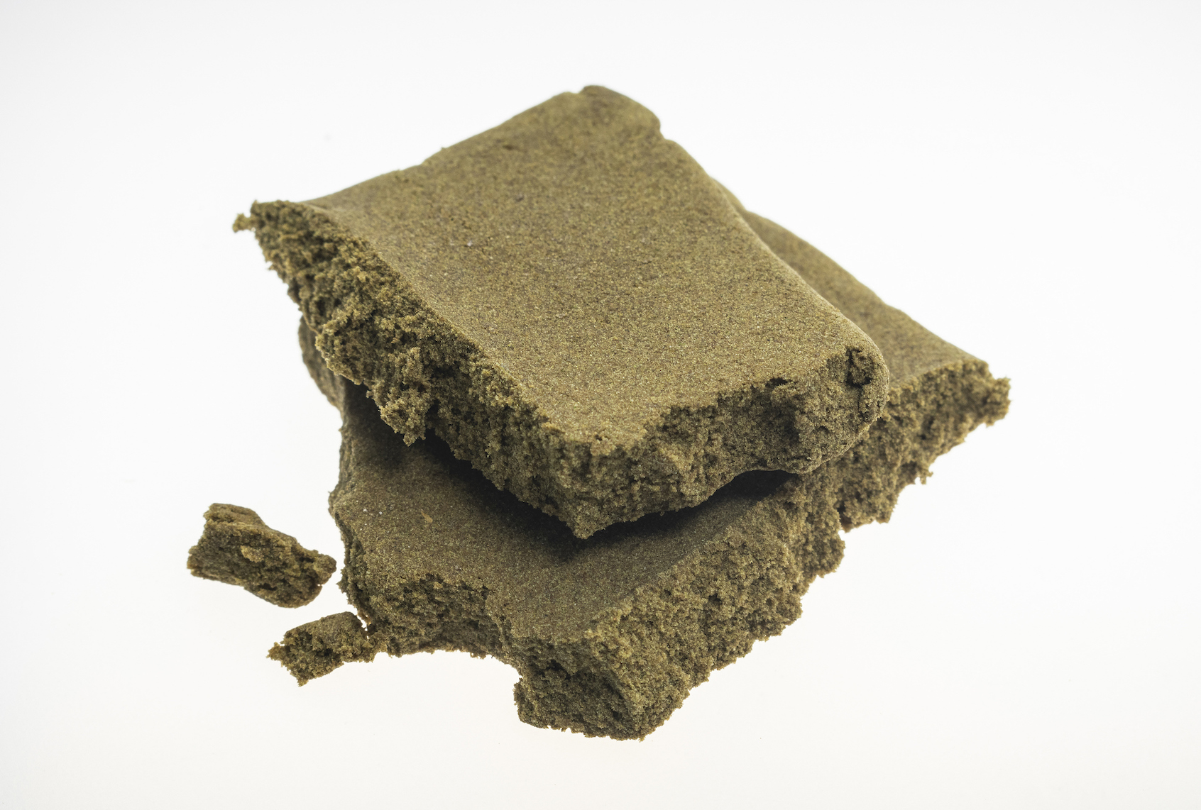Medical marijuana moroccan hash cannabis pollen hashish closeup in morocco (jackmalipan via Getty Images)