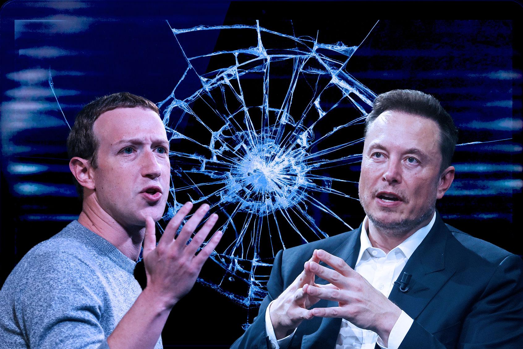 Mark Zuckerberg and Elon Musk (Photo illustration by Salon/Getty Images)