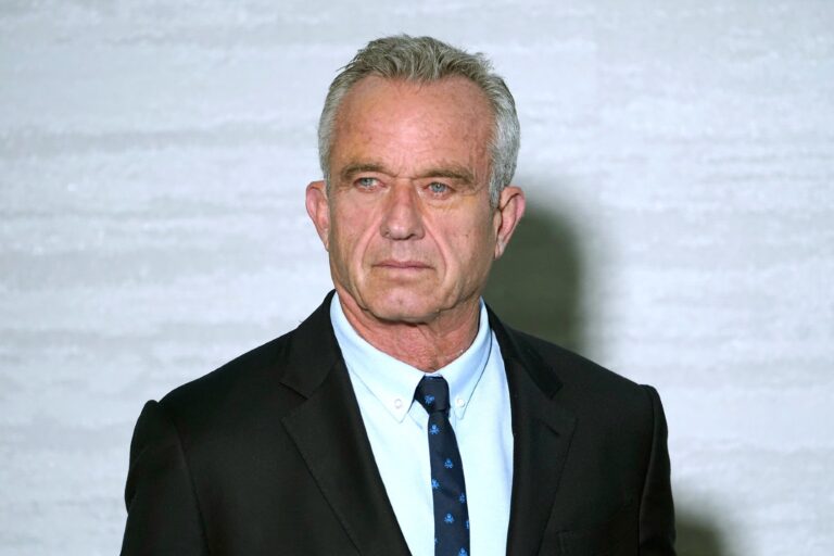 Democratic presidential candidate Robert F. Kennedy Jr. visits "Fox & Friends" at Fox News Channel Studios on July 14, 2023 in New York City. (John Lamparski/Getty Images)