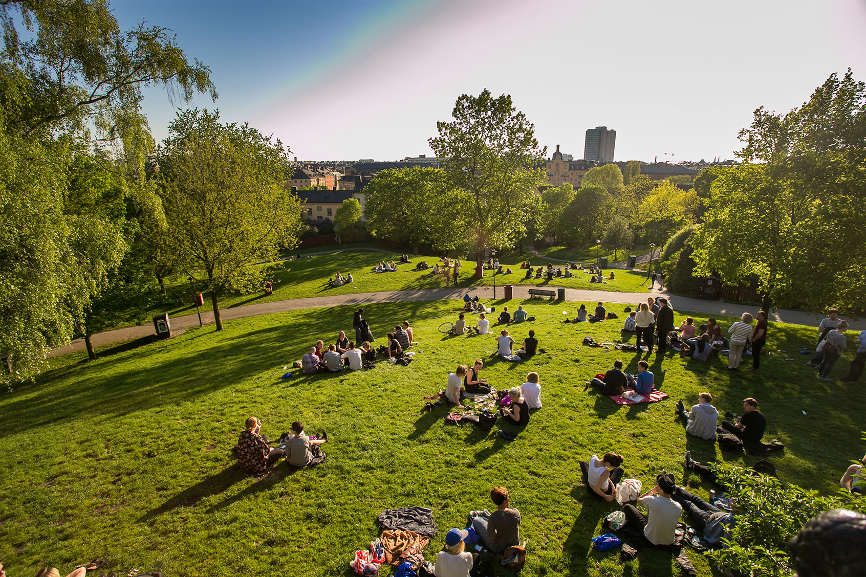 A park in Stockholm, Sweden at evening time (Getty Images/Yelizaveta Tomashevska)