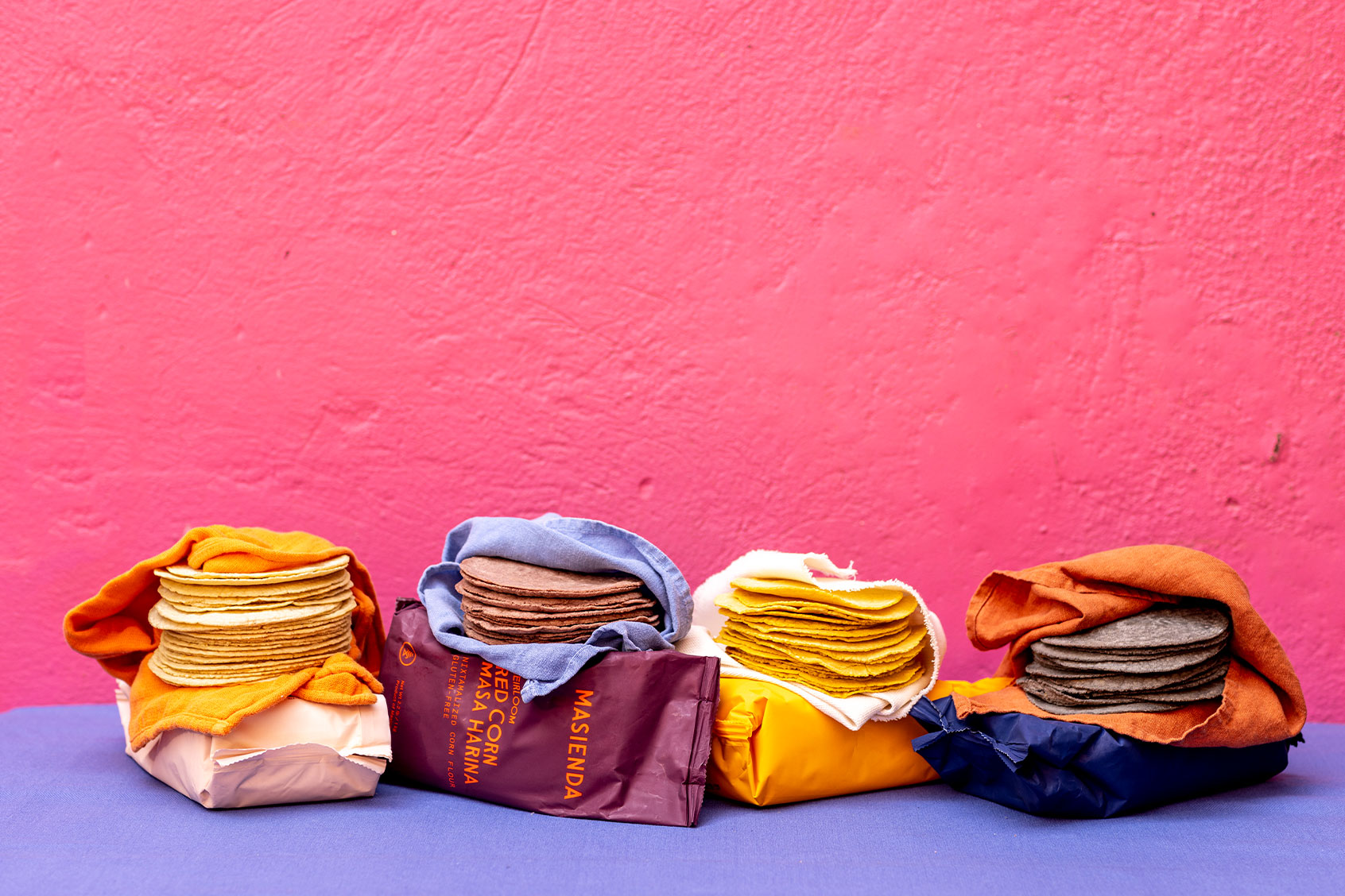 Tortillas made with Masienda masa harina (Masienda)