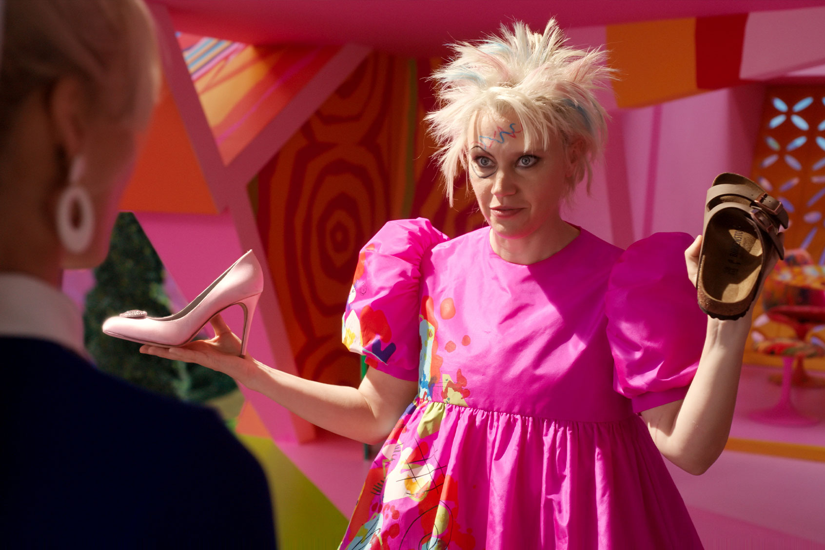Kate McKinnon in "Barbie" (Warner Bros.)