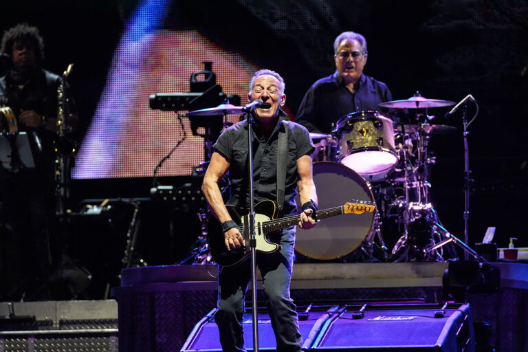 Bruce Springsteen performs at MetLife Stadium on August 30, 2023 in East Rutherford, New Jersey. (Manny Carabel/Getty Images)