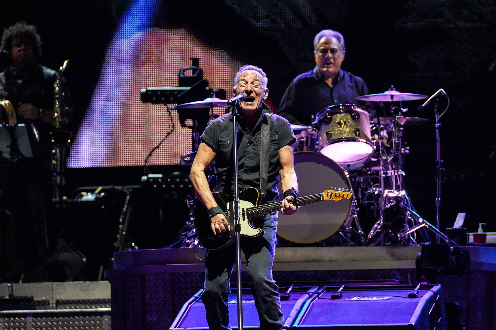 Bruce Springsteen performs at MetLife Stadium on August 30, 2023 in East Rutherford, New Jersey. (Manny Carabel/Getty Images)