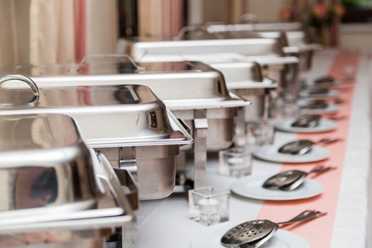 Catering Buffet Trays (Getty Images/PaulGulea)