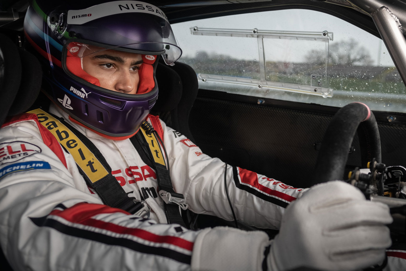 Archie Madekwe in "Gran Turismo" (Columbia Pictures)