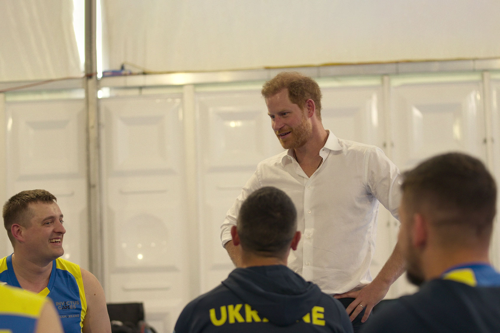 Prince Harry in “Heart of Invictus” (Photo courtesy of Netflix)