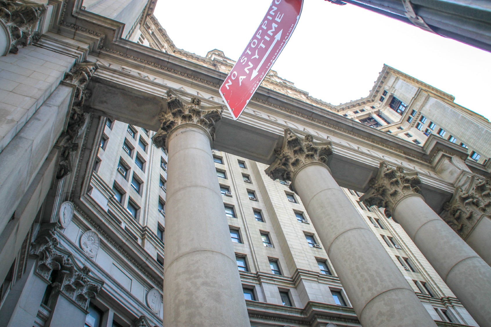 The Manhattan Municipal Building, at 1 Centre Street in New York City, is a 40-story building built to accommodate increased governmental space demands after the 1898 consolidation of the city's five boroughs. (RobinsonBecquart/Getty Images)