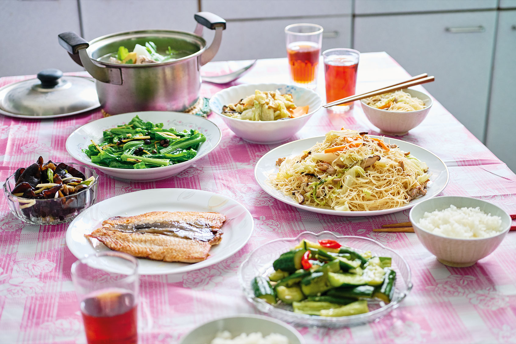 Traditional Taiwanese dishes