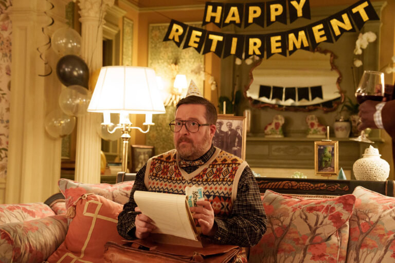 Howard (Michael Cyril Creighton) in "Only Murders in the Building" (Hulu)