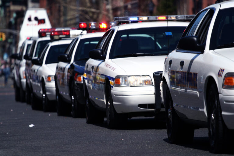 Police cars (Getty Images/frankysze)