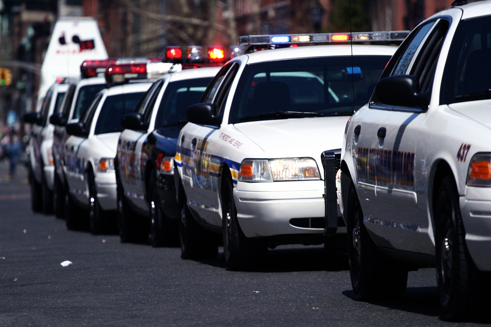 Police cars (Getty Images/frankysze)