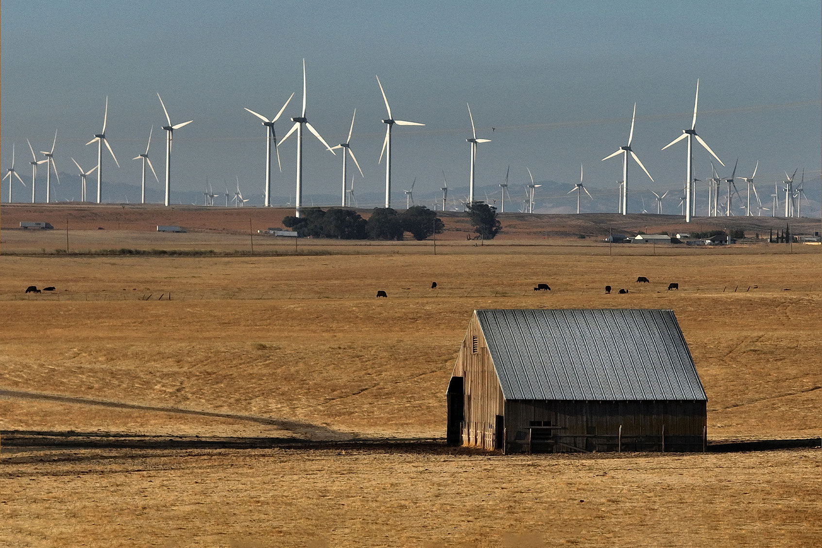 Silicon Valley investors Michael Moritz, Reid Hoffman, Marc Andreessen and Chris Dixon are backing a company called Flannery Associates that has been buying large parcels of land adjacent to Travis Air Force base approximately 60 miles northeast of San Francisco. (Justin Sullivan/Getty Images)