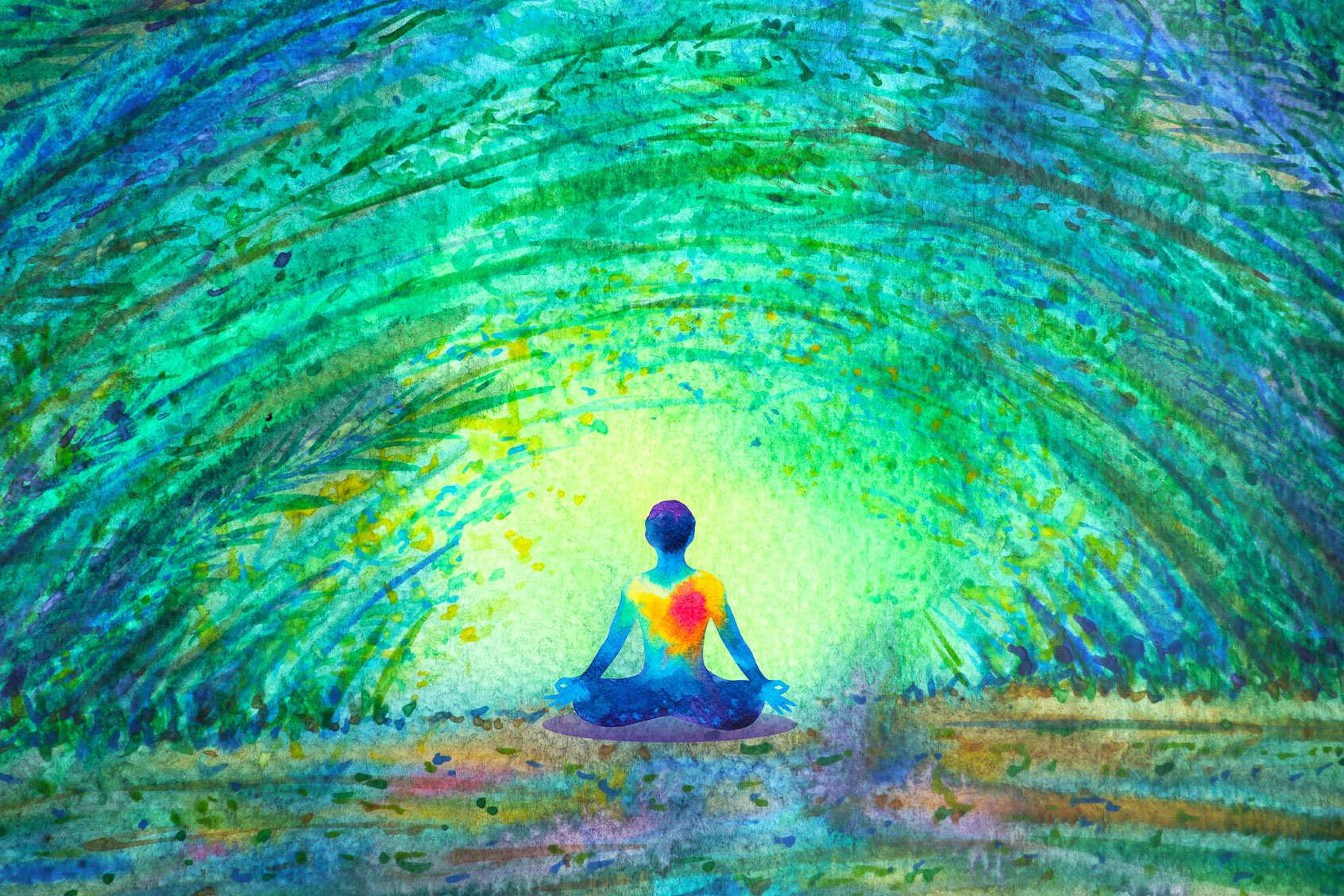 Abstract world inside your mind, illustration (Getty Images/Benjavisa)