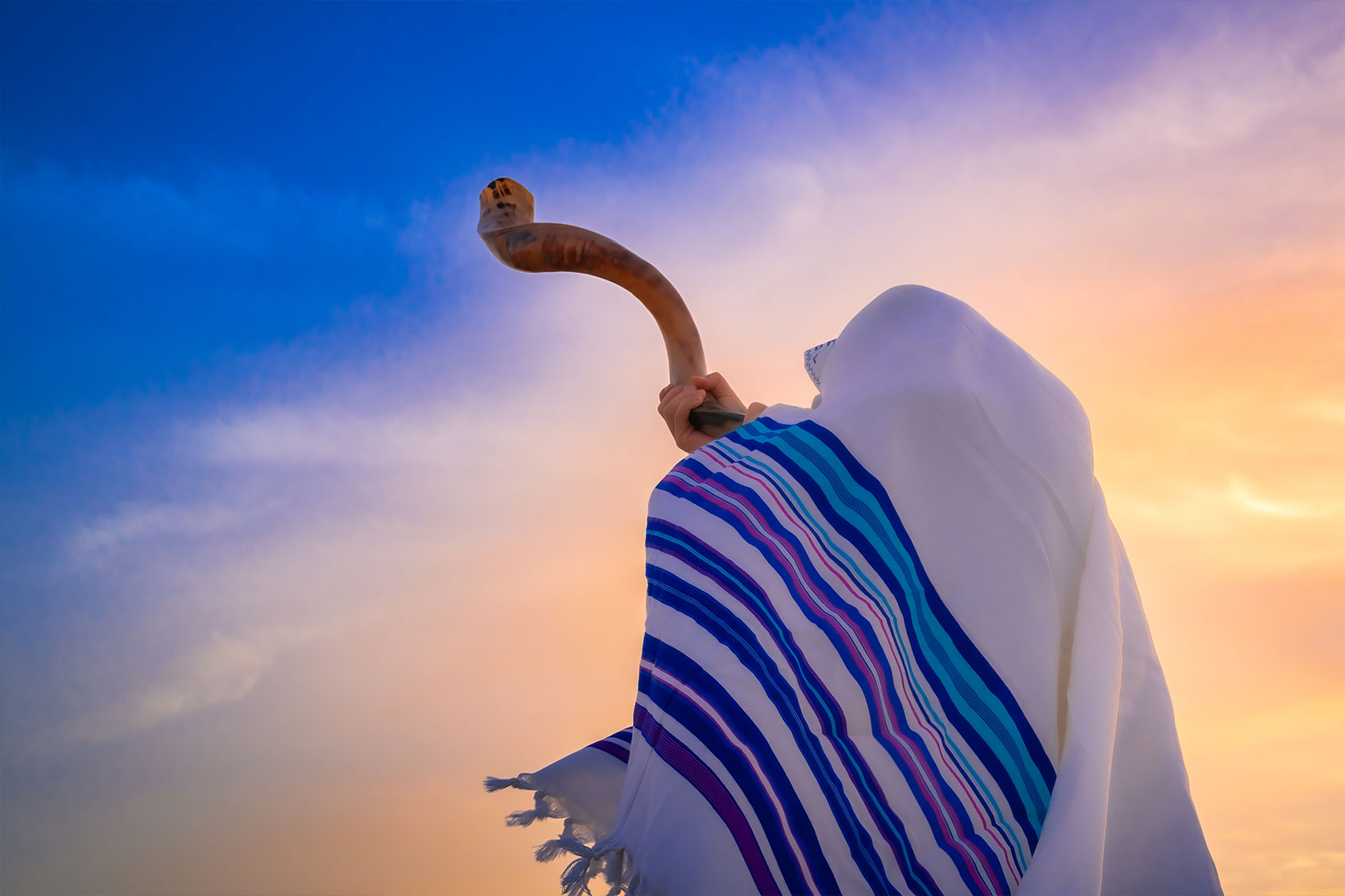 Blowing the shofar (Getty Images/John Theodor)