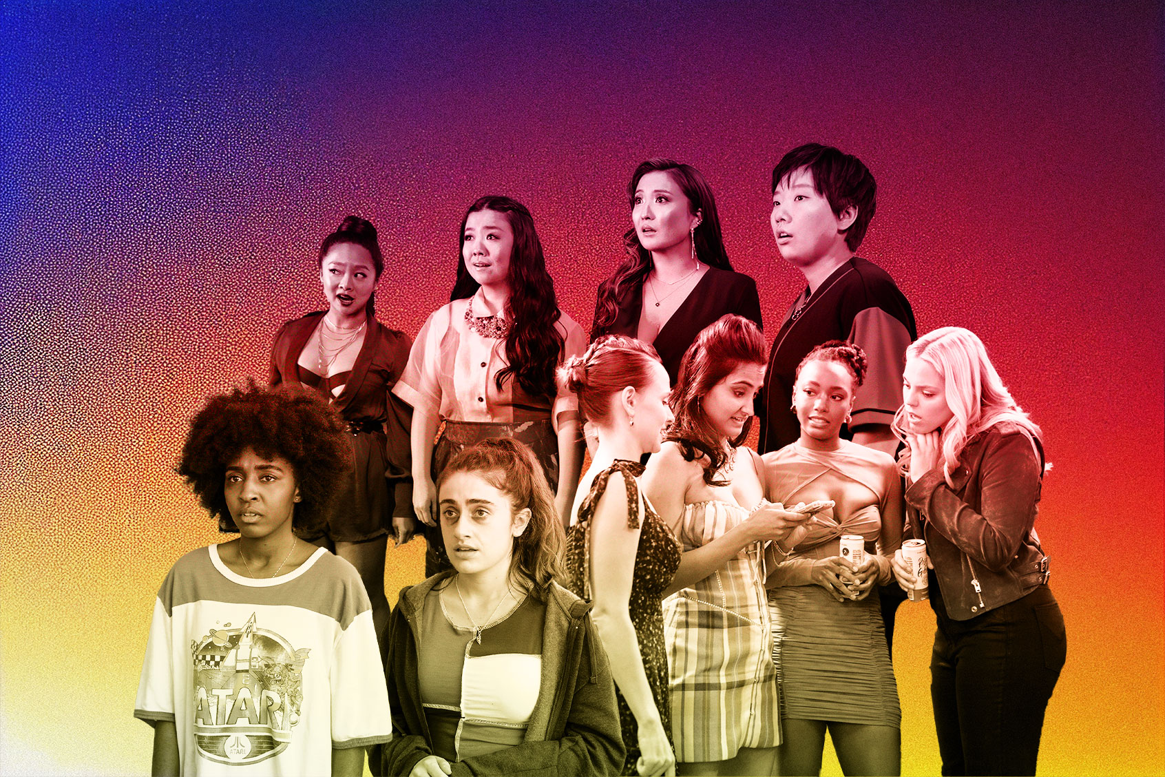 Bottoms | Joy Ride | The Sex Lives of College Girls (Photo illustration by Salon/Getty Images/HBO Max/Orion Pictures/Lionsgate)