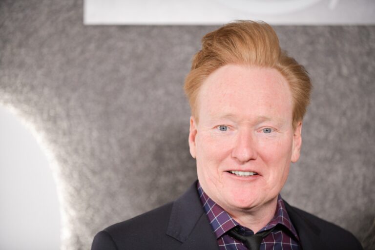 Conan O'Brien attends Amazon Prime Video's "Upload" Season 2 premiere on March 08, 2022 in West Hollywood, California. (Rodin Eckenroth/FilmMagic/Getty)