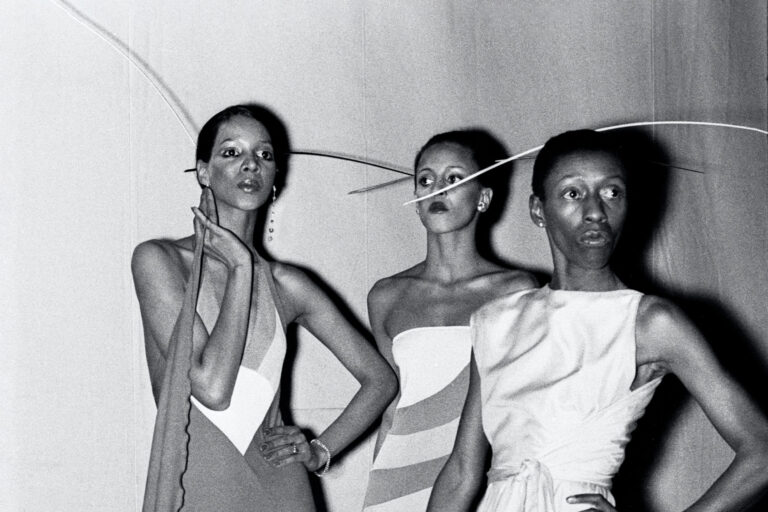 Bethann Hardison backstage at the Battle of Versailles in 1973, from "Invisible Beauty", a Magnolia Pictures release. (Photo courtesy of Magnolia Pictures/Jean-Luce Huré)