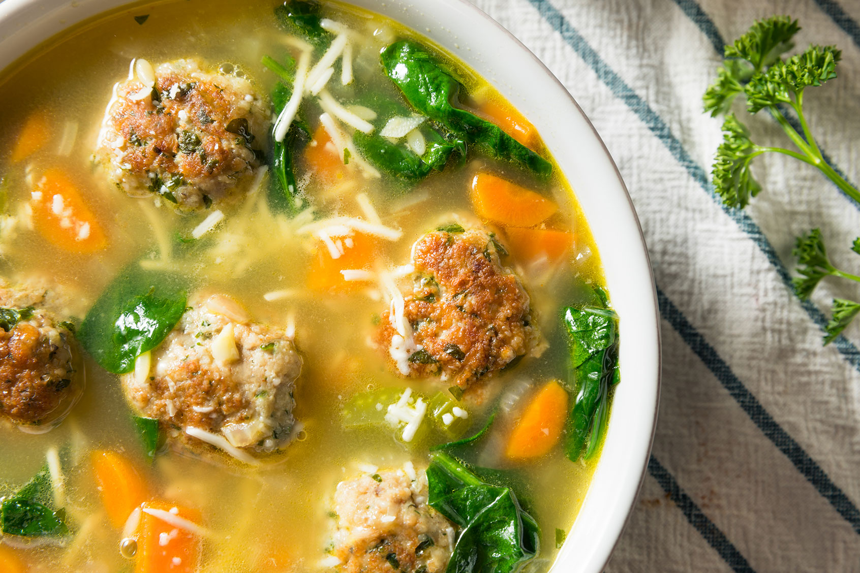 Italian Wedding Soup (Getty Images/bhofack2)