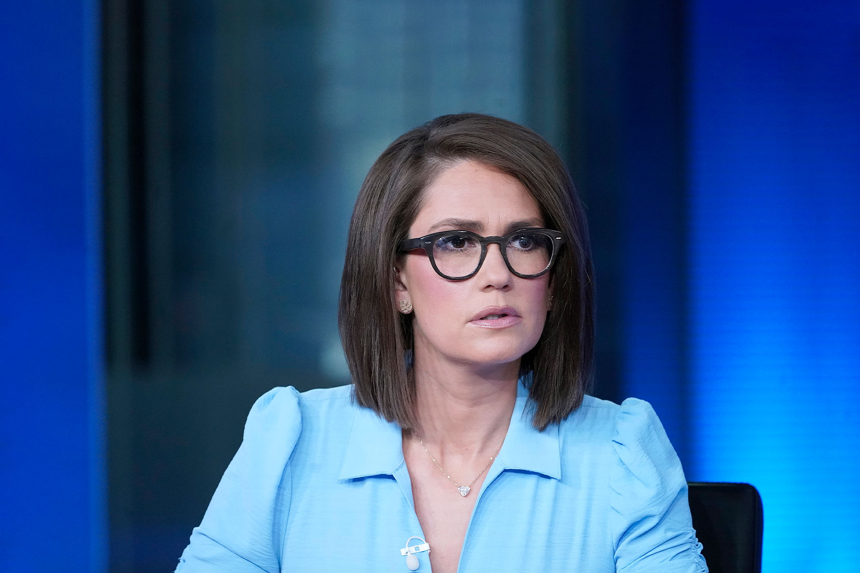 Jessica Tarlov attends Fox News' "The Five" at Fox News Studios on June 28, 2023 in New York City. (Photo by John Lamparski/Getty Images)