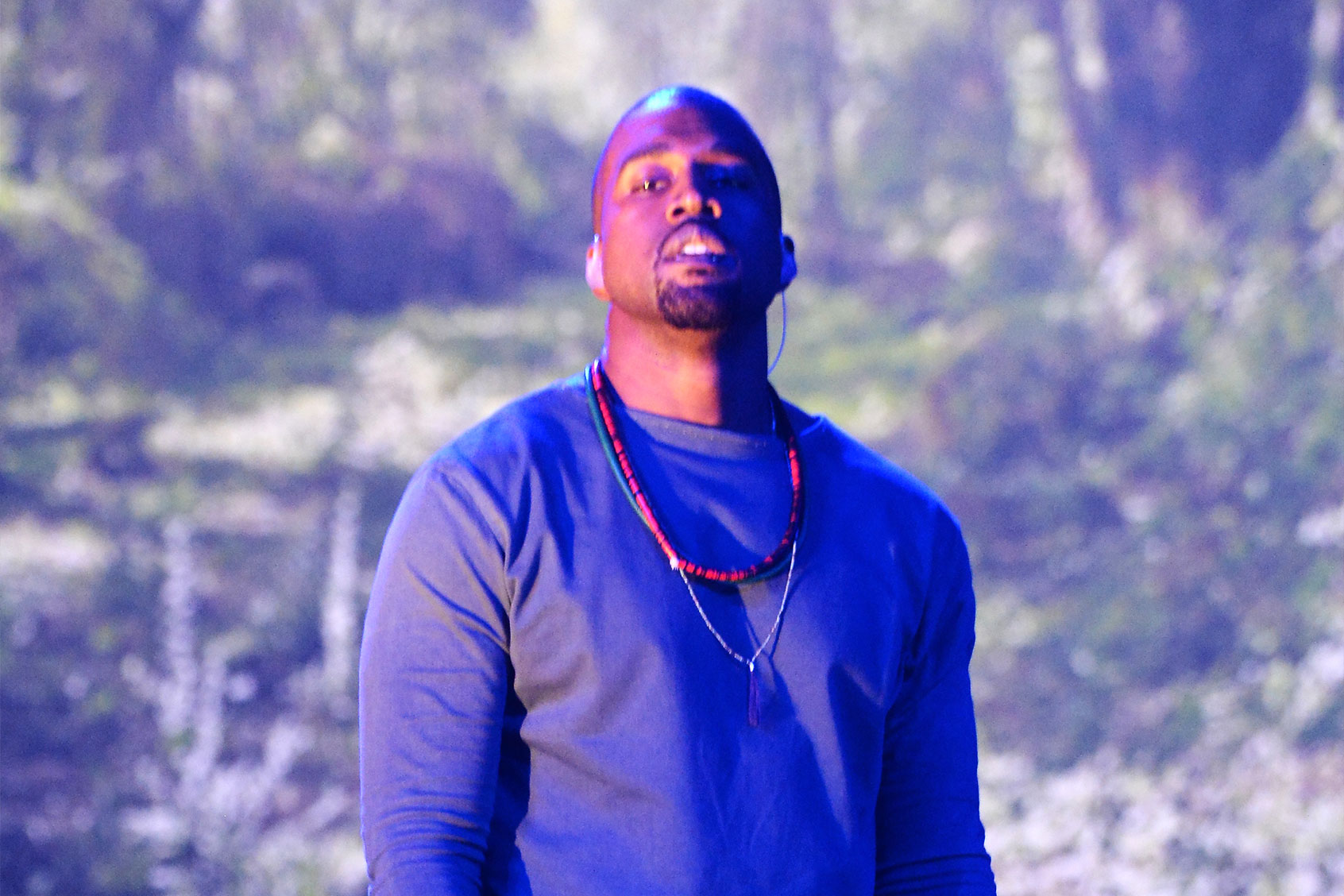 Kanye West performs during the 2013 MTV Video Music Awards at the Barclays Center on August 25, 2013 in the Brooklyn borough of New York City. (Jeff Kravitz/FilmMagic for MTV/Getty Images)