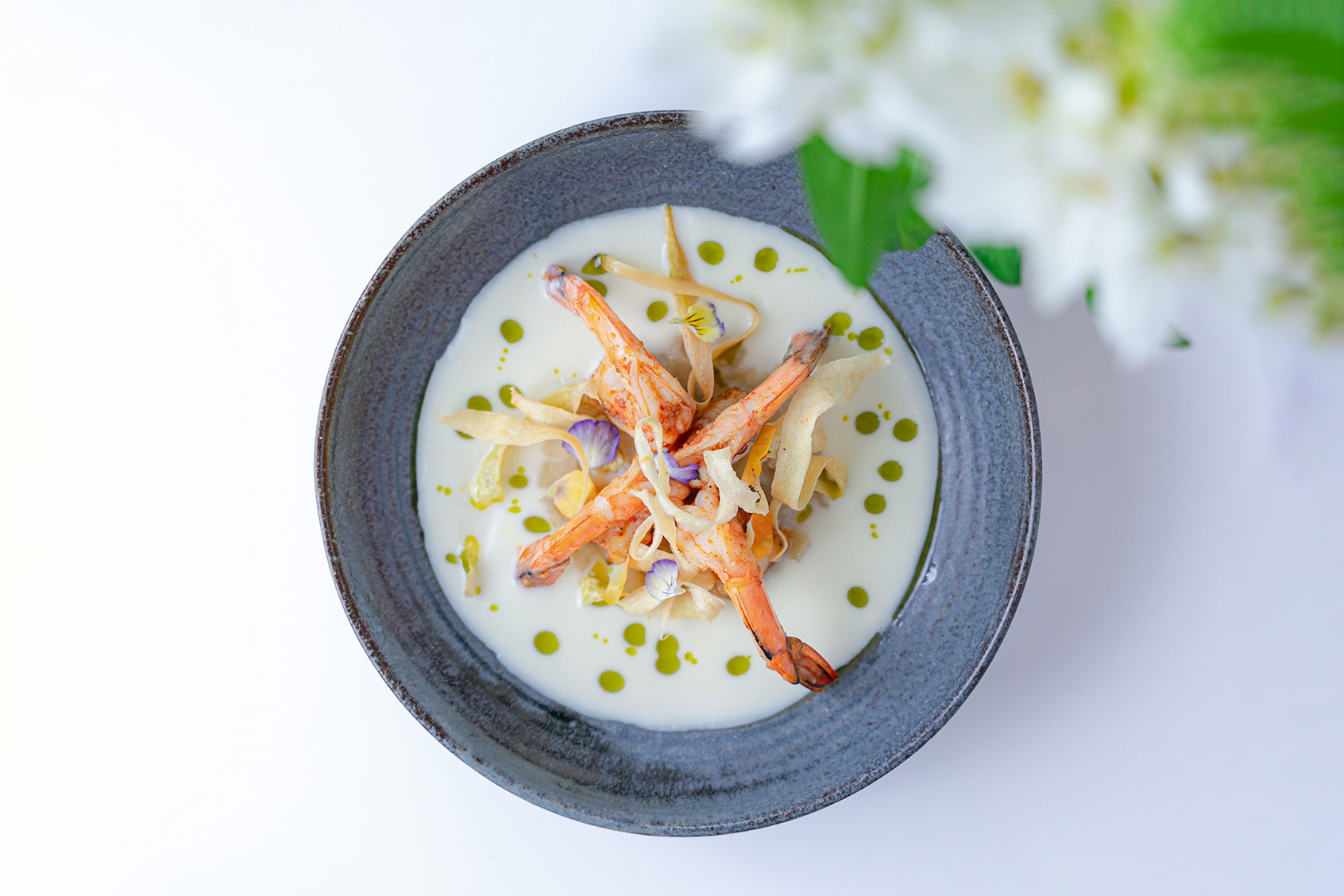 Apple-parsnip soup (Photo courtesy of NH Photography)