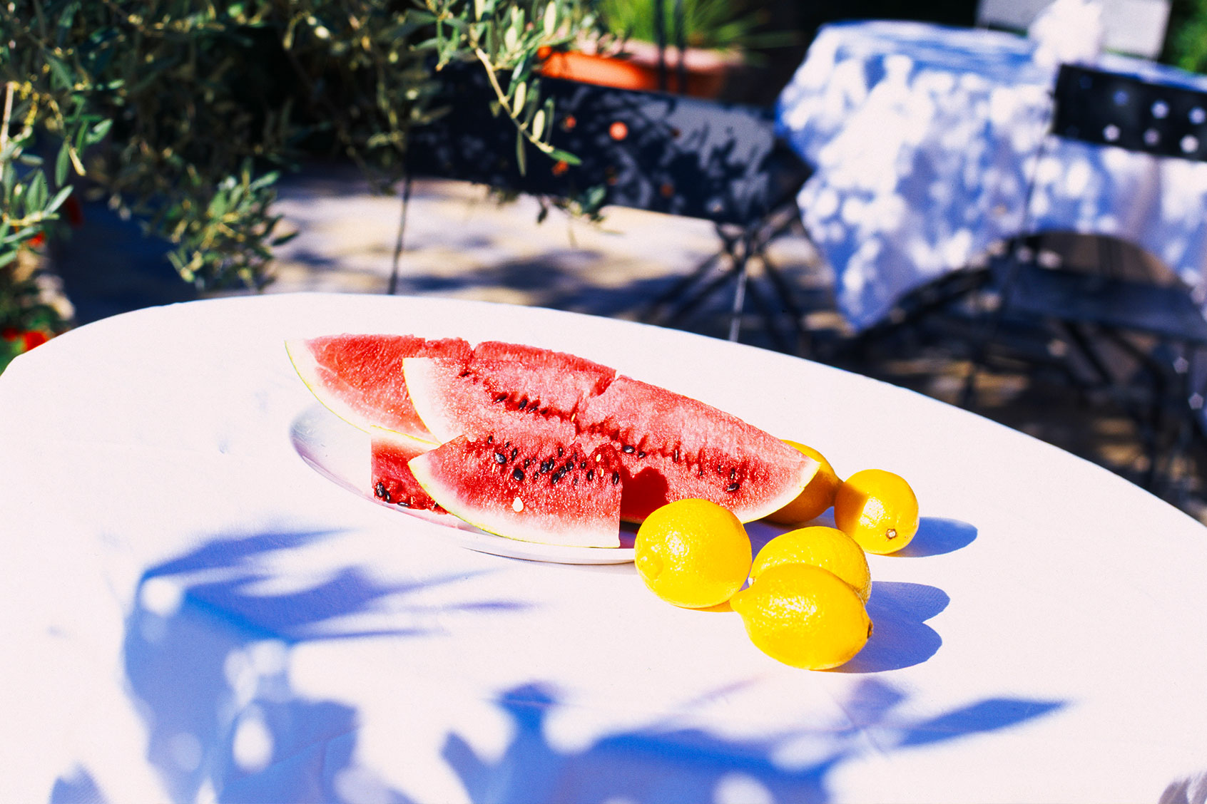 Watermelon and lemons (Stanzelullstein bild via Getty Images)