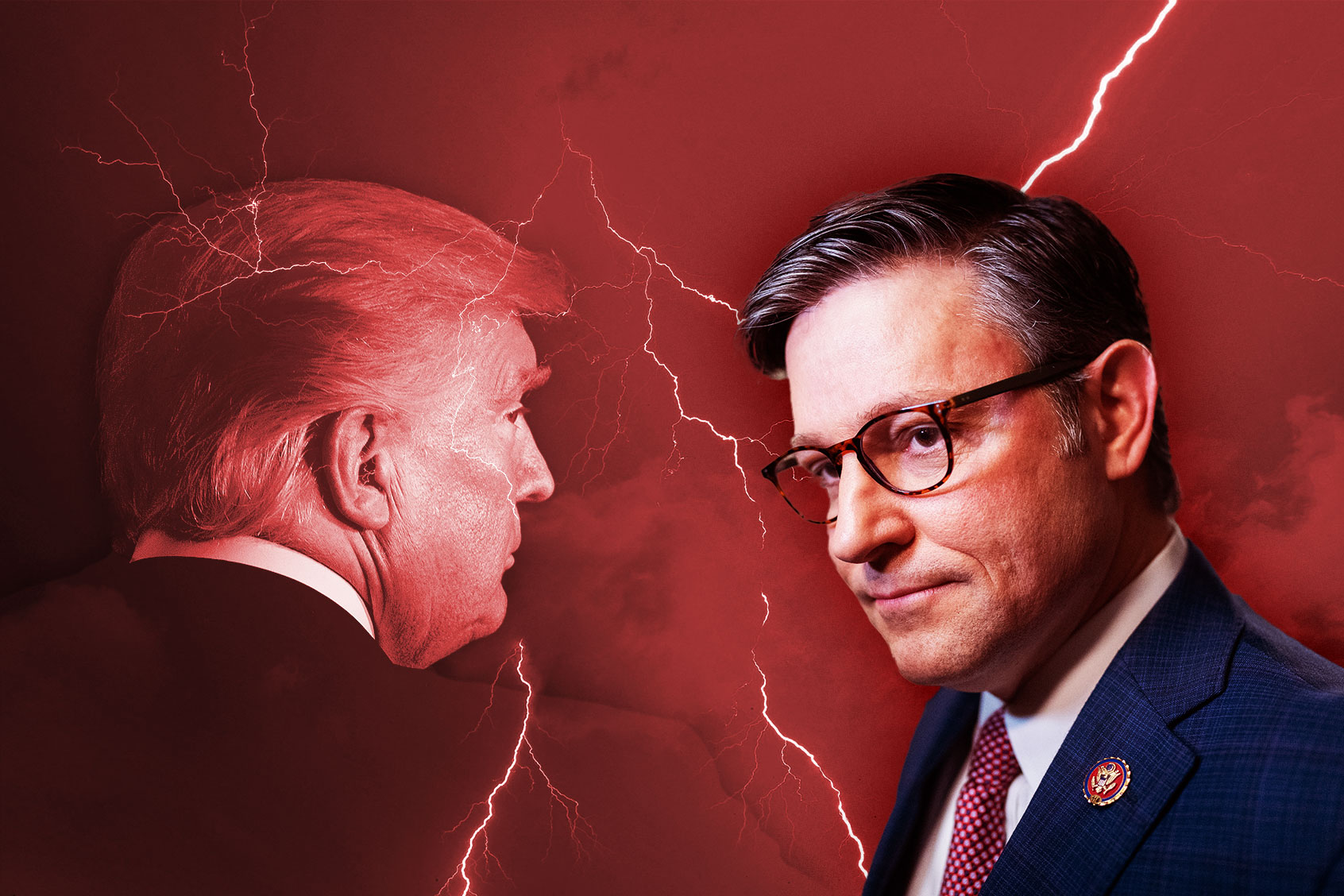 Donald Trump and Mike Johnson (Photo illustration by Salon/Getty Images)