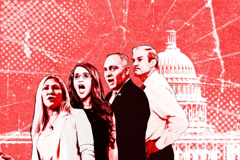 Marjorie Taylor Green, Lauren Boebert, Steve Scalise and Jim Jordan (Photo illustration by Salon/Getty Images)