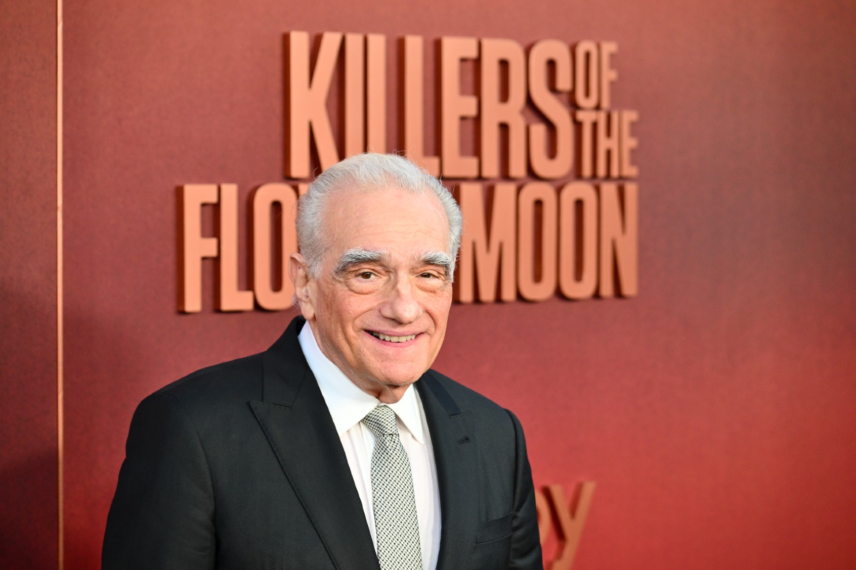Martin Scorsese at the premiere of "Killers of the Flower Moon" held at the Dolby Theatre on October 16, 2023 in Los Angeles, California. ( Michael Buckner/Variety via Getty Images)