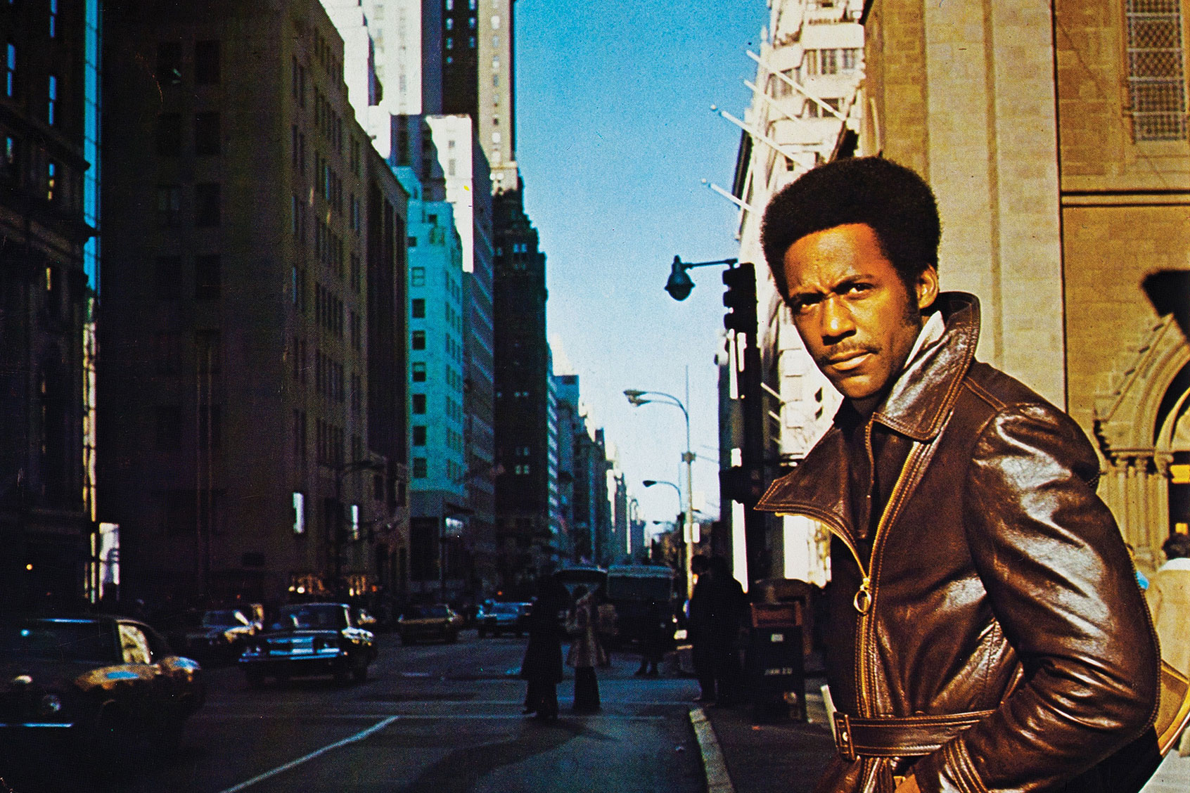 Shaft, lobbycard, Richard Roundtree, 1971. (LMPC via Getty Images)
